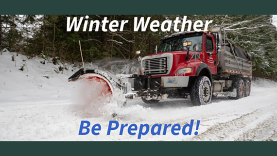 Winter Weather Be Prepared