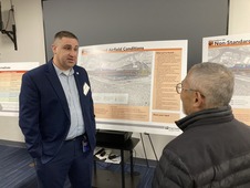 Dave Decoteau at open house