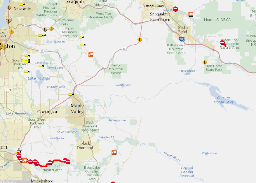 Flood closures se kc dec 9