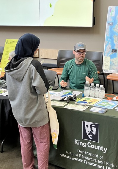 West Point outreach staff attended Edmonds College Sustainability Day. 
