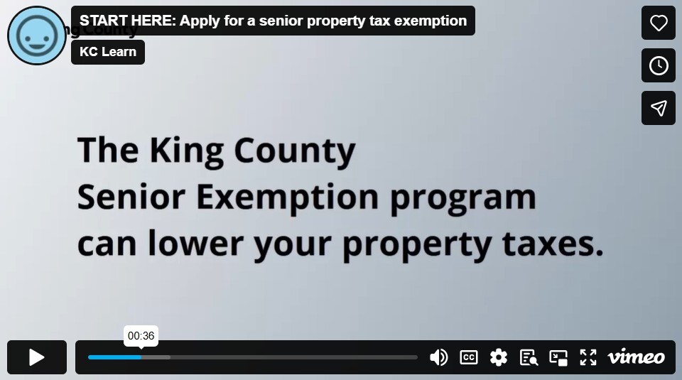 Senior Tax Exemption 