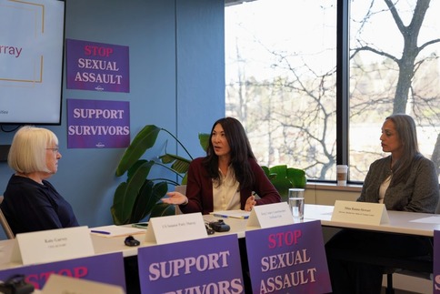 Councilmember Fain with Senator Murray