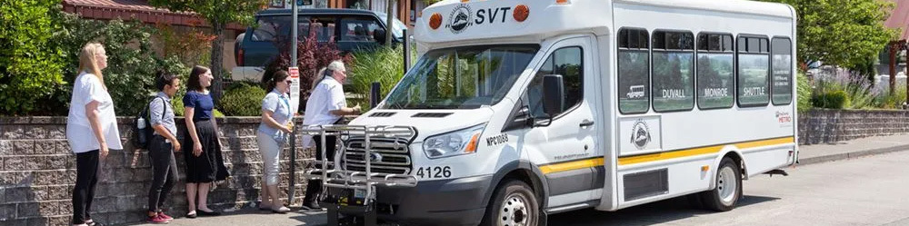Snohomish Valley Transportation bus