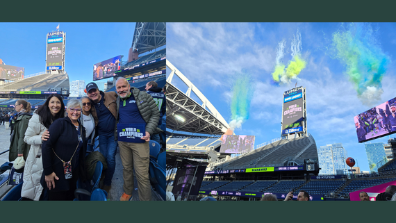 seahawks trophy ceremony