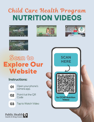 CCHP nutrition videos flyer