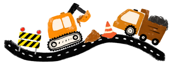 Road construction ahead