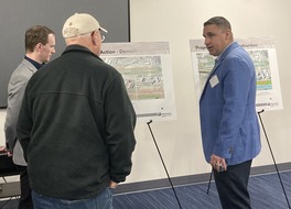 Dave Decoteau at Taxiway Bravo scoping meeting