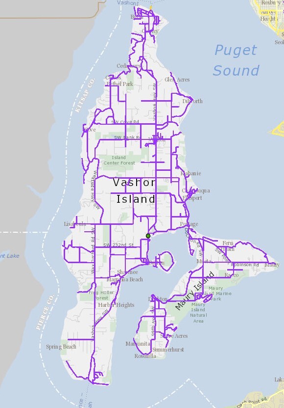Vashon Roads