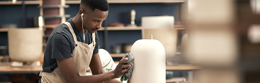 Ceramics studio