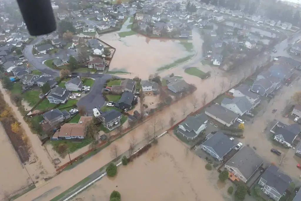 enumclaw drone flooding
