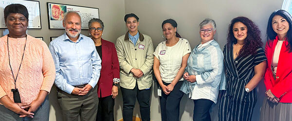 Ruth Woo Fellows with councilmembers.
