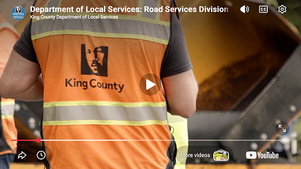 Video about road repair.