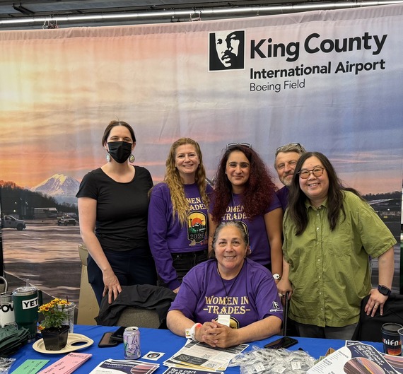Airport employees at Women in Trades 2026