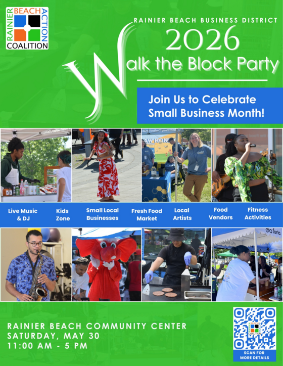 RBAC block party flier