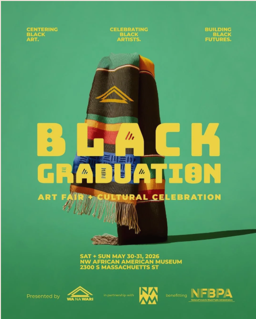 flier for Black Graduation