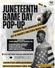 Renton- Juneteenth game pop up