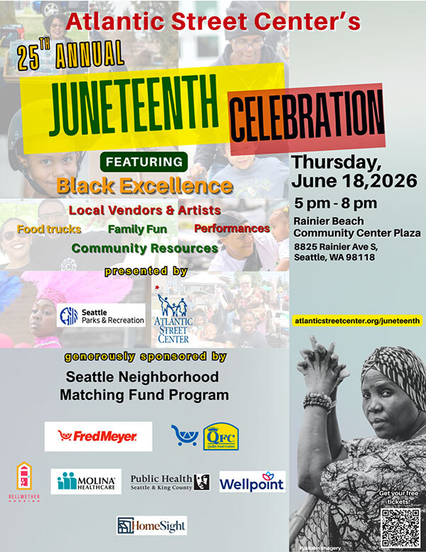 Juneteenth celebration graphic