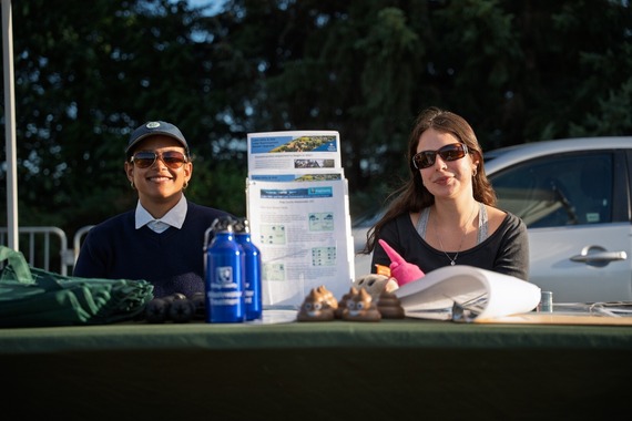 The project team at an event in Marymoor Park in 2025.
