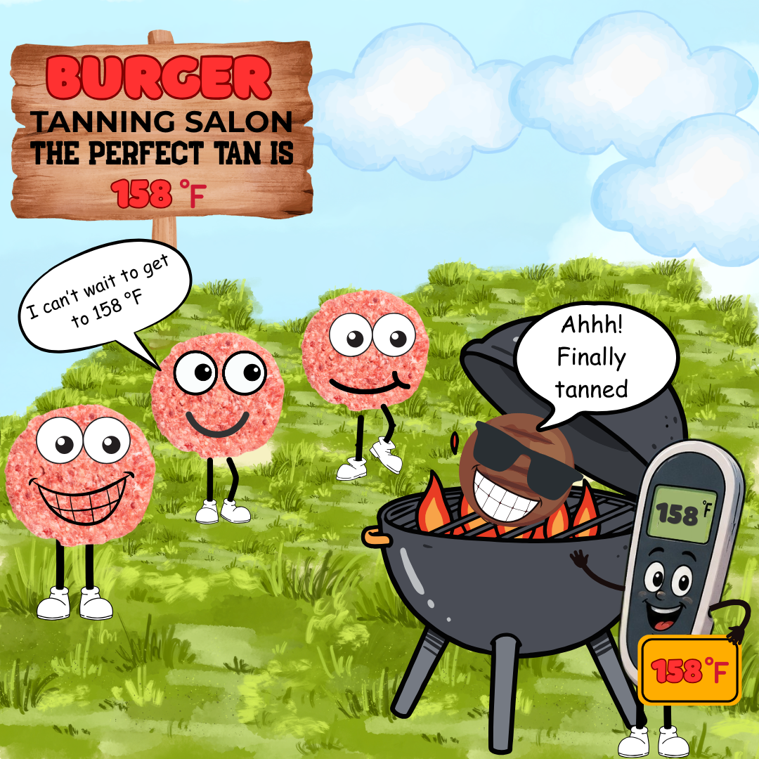 Cooking hamburgers