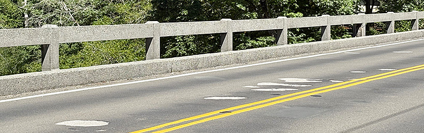 Judd Creek Bridge deck