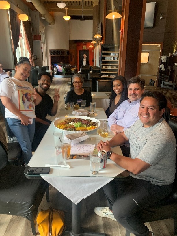 D2 Team at Wonder Resturant