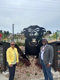 CM Lewis alongside David Daw