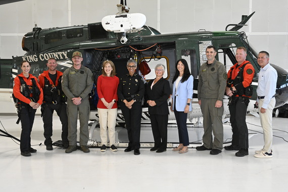KCSO helicopter funding press conference group
