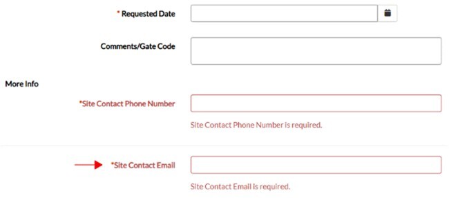 Site Contact Email