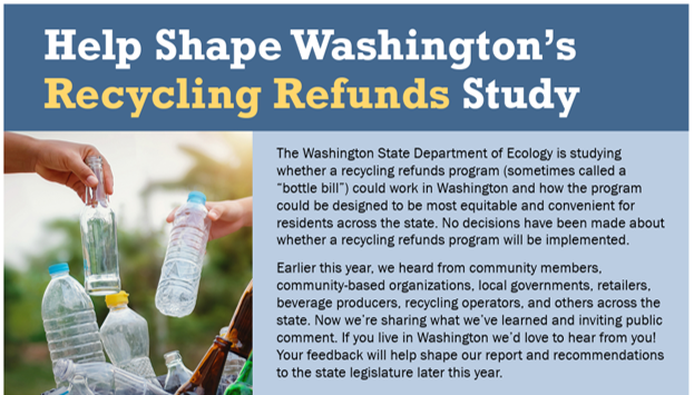 recycling refunds study