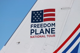 Freedom Plane close up