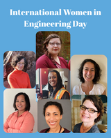 Collage of women engineers.