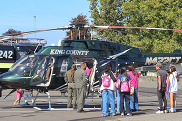 KCSO helicopter at Girls in Aviation  Day 2025 (smaller)