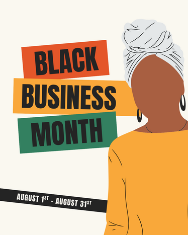 Black Business Month Header