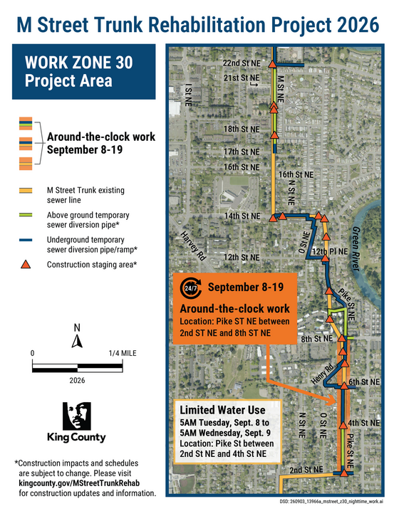 Zone 30 construction notification map