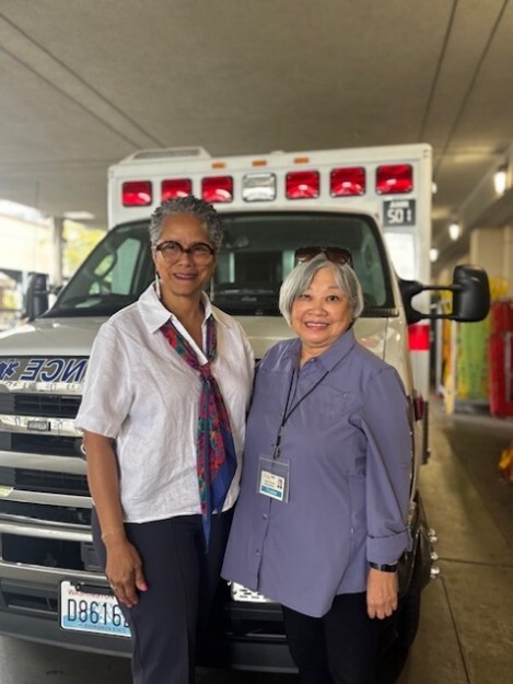 CM Lewis and Sharon Maeda, Harborview Medical Center Board of Trustees!