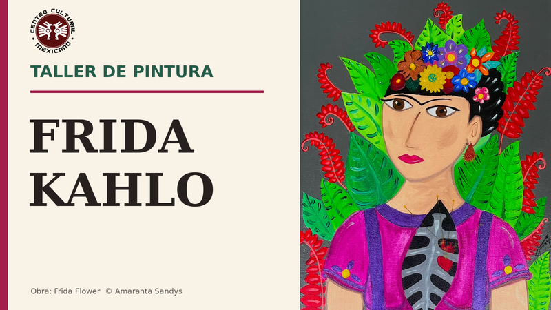 A Frida Kahlo-style portait