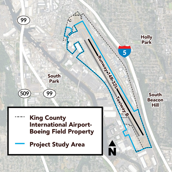 Taxiway B  Study Area