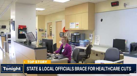 State and Local officials brace for healthcare cuts