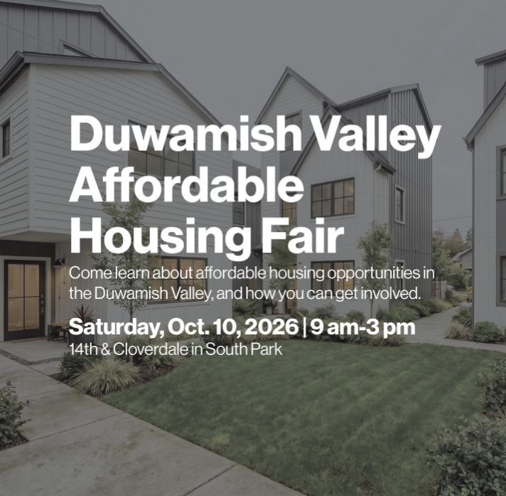 Duwamish Valley Affordable Housing Fair 