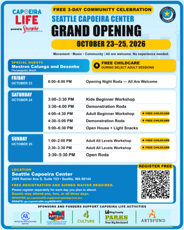 Grand opening flyer