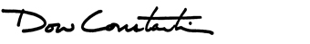 dow constantine signature