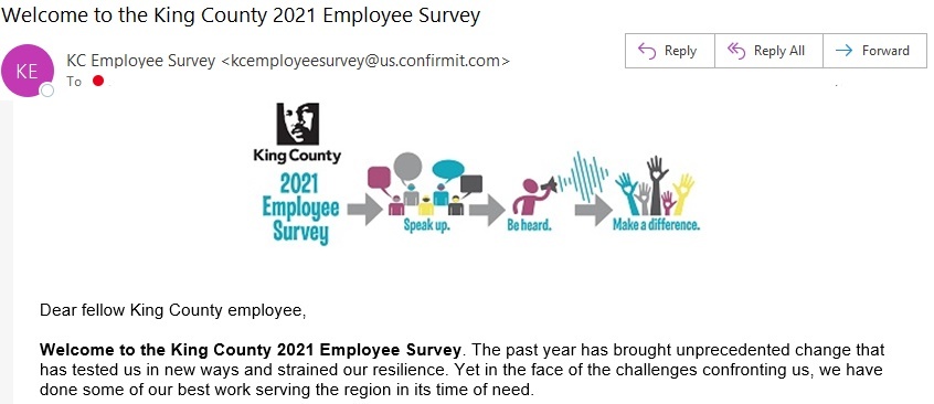 2021 Email Survey image
