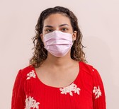 Woman with medical mask