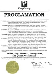 LGBTQ June Proclamation 2021