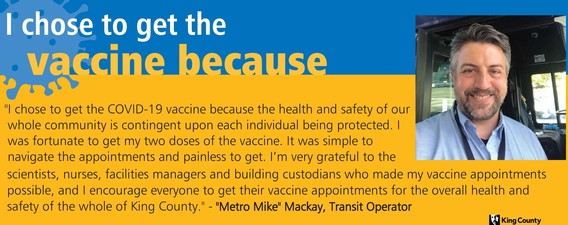 Vaccine Testimonial Metro Mike