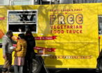 Vegetarian food truck