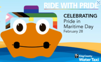 metro water taxi ride with pride