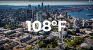 Climate heat 108F