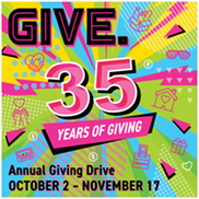 Giving Drive 35th Anniversary 2023