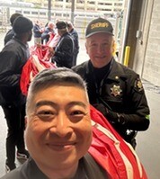 KCSO Deputies at Seahawks Salute to Service 2023